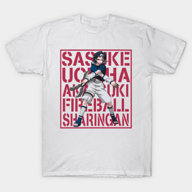 Sasuke Uchiha v2 T-Shirt-TOZ